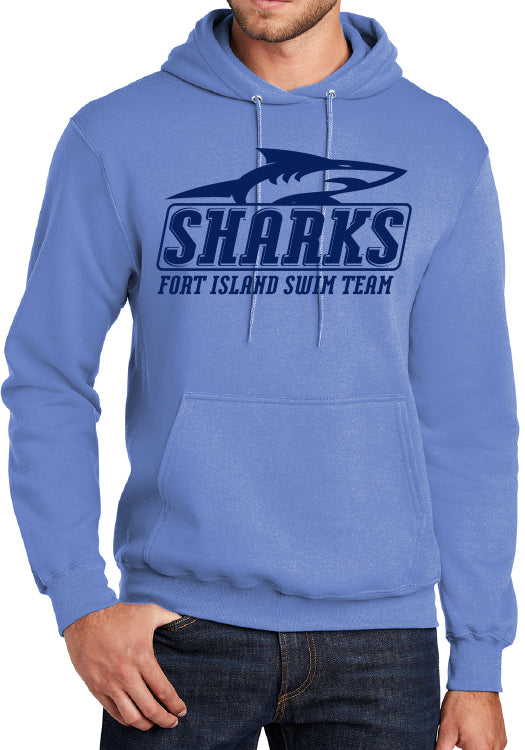 ADULT BLUE HOODIE