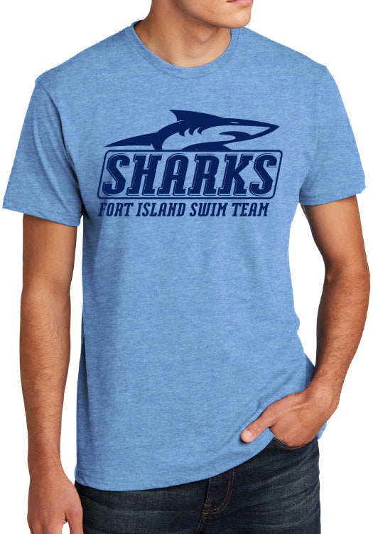 ADULT BLUE T